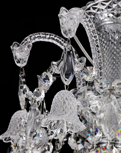 Zhongshan 12 bracci di vetro candelabro in stile candelabro di cristallo stile francese lampadario di nozze per uso alberghiero - Product Image 5