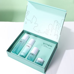 Kit de Soins Éclaircissants au <span class=keywords><strong>Cactus</strong></span> 4 pièces : Tonique, Essence, Lait et Crème pour une Peau Éclatante - Product Image 4