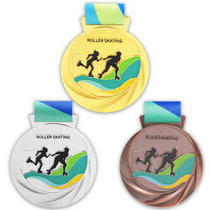 Médailles et trophées <span class=keywords><strong>de</strong></span> sport <span class=keywords><strong>de</strong></span> patinage en laiton à conception gratuite, médailles <span class=keywords><strong>de</strong></span> sport en alliage <span class=keywords><strong>de</strong></span> zinc personnalisées pour les <span class=keywords><strong>jeux</strong></span> <span class=keywords><strong>de</strong></span> patinage - Product Image 5