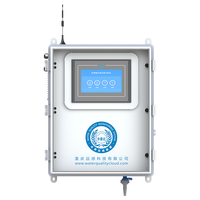 Monitor de Calidad del Agua en Línea con Pantalla Táctil de 7 Pulgadas, Analizador de pH, ORP, Cloro y Turbidez con API Web 4G