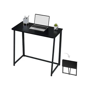 Vekin Home Office Furniture Small Writing Foldable Desk Modern Laptop Table Easy Assemble Workstation Office Desk