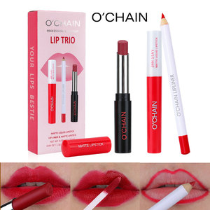 Ochain Phổ Biến Vegan Lipliner <span class=keywords><strong>Make</strong></span> up Nhà Cung Cấp Mỹ Phẩm Son Môi Và Son Môi Lỏng Set Lip <span class=keywords><strong>Kit</strong></span> - Product Image 2