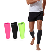 2349 # Manchons de compression personnalisés avec logo pour mollets, anti-humidité, élastiques, pour le sport, antidérapants, pour la course à pied, vente en gros