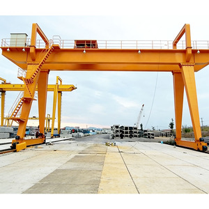 Grue à portique mobile à double poutre sur roues 10T 16T 25T 32T pour levage en extérieur - Product Image 2