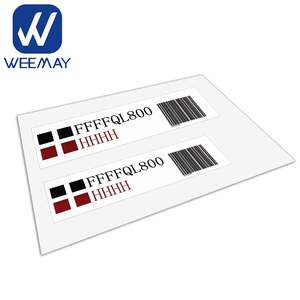 Etiquetas Térmicas Continuas Weemay Negras/Rojas sobre Blanco Compatibles con <span class=keywords><strong>Brother</strong></span> DK22251 DK2251 para Impresora de Etiquetas <span class=keywords><strong>Ql</strong></span> - Product Image 2