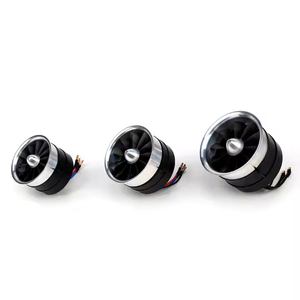 HSDJETS Semi Métal 90/120mm <span class=keywords><strong>EDF</strong></span> avec 8.6kg Ventilateurs de Conduit de Poussée pour Avion Télécommandé et Drone PC et Matière Plastique - Product Image 4