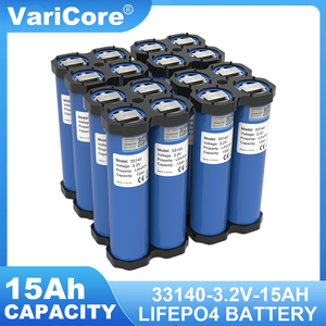 Varicore 3,2 V 33140 15Ah LiFePO4 Batería de litio Fosfato de hierro Diy 4S 12V 24V Inversor solar Barco E-scooter Batería - Product Image 2