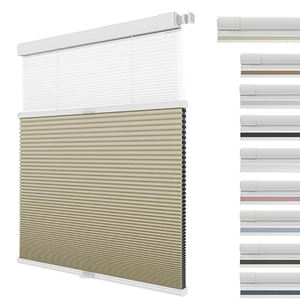 Stores plissés jour et nuit, stores occultants sans cordon en tissu alvéolé pour fenêtre - Product Image 3