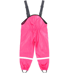 Pantaloni Impermeabili in Poliuretano di Qualità Personalizzata per Bambini, <span class=keywords><strong>Set</strong></span> Giacca Antipioggia per Attività all'Aperto - Product Image 3