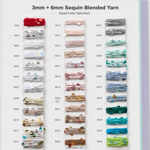 Nouvelle Marque ZLWXL Fil Mélangé 3MM+6MM 32s/2 55% Coton + 45% PVC Haute Ténacité, Torsion Fantaisie Uniforme, Idéal pour Broderie et Tricot Manuel - Product Image 3