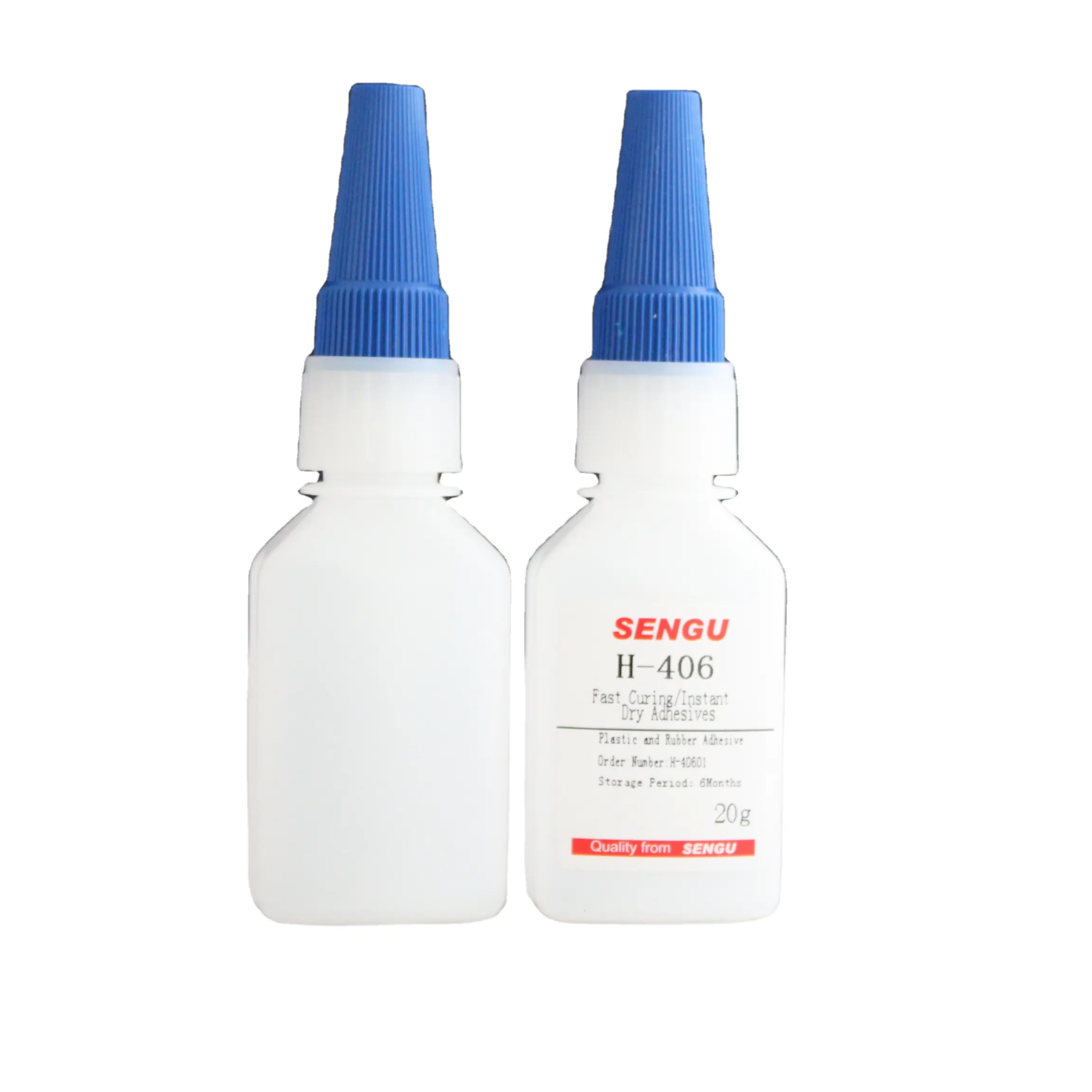 SenGu H-406 Transparent Liquid Siper Glue for leather, rubber,Fober Instant adhesive