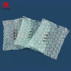 Luchtbel Verpakking Custom Gedrukt Luchtkussen Wrap Roll Plastic Verzending Opblaasbare Wrap Voor Toner Cartridge