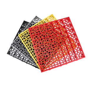 Alfombrilla de PVC de alta resistencia para sala de lavado de coches, alfombrilla de plástico Pp para suelo de garaje, baldosas modulares - Product Image 1