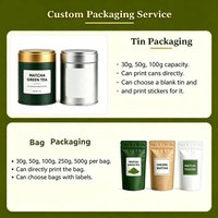 Poudre de matcha biologique certifiée USDA et UE Demeter A-10A, matcha de qualité cérémonielle, poudre de thé vert matcha en gros