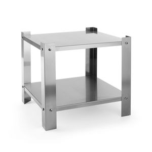 Base de cuisinière en acier pour cuisine commerciale HENDI, fabrication en acier, 425x425x(H)400mm - Product Image 1