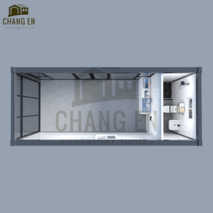 JHCE1 Casa de Contenedor Modular Pequeña Ecológica, Estructura de Acero de Bajo Costo para <span class=keywords><strong>Hotel</strong></span>, Oficina, Cafetería y Villa Pequeña, Edificios Modulares - Product Image 3
