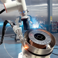 Bras robotique collaboratif à programmation facile, charge utile 10 kg, portée 1400 mm, 6 axes, pour assemblage, manutention, préhension et placement, cobot d'assistance