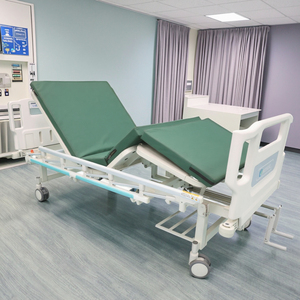 Produsen Peralatan Medis Menyediakan Tempat Tidur Rumah Sakit Manual Model LK-B6 Merek LK 2 Fungsi Bekas Kapasitas 250kg Garansi 2 Tahun - Product Image 2