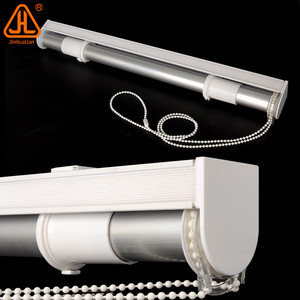 <span class=keywords><strong>Mecanismo</strong></span> motorizado o manual al por mayor de fábrica de aluminio personalizable para pista de cortina Romana - Product Image 2