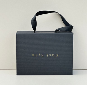 High-end matching portable ribbon envelope gift box for jewelry cosmetics and <b>rings</b> as a souvenir packaging box - Product Image 2