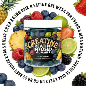 Gummies de créatine monohydrate naturelle, marque privée, supplément <span class=keywords><strong>pré</strong></span>-entraînement pour l'endurance et la récupération musculaire - Product Image 6