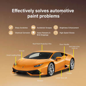 فيلم حماية السيارات ذاتي الإصلاح عالي الجودة بألوان نيون لعام <span class=keywords><strong>2026</strong></span>، سمك 7.5 مل، شفاف أسود مضاد للخدوش، فيلم TPU ملون لحماية السيارات - Product Image 6