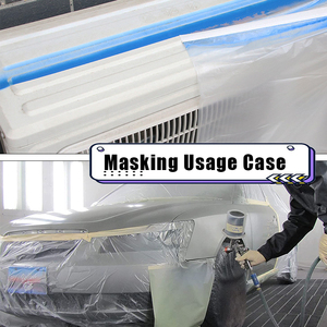 Película de Protección Autoadhesiva Preencintada de EVA y PE para Pintura Automotriz, Adhesivo Sensible a la Presión, Anti-UV, Impermeable - Product Image 4