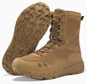 TSB108 AS33 Viking men fashion Coyote <b>Brown</b> Black OD green summer breathable tactical <b>boots</b> with side zip - Product Image 5
