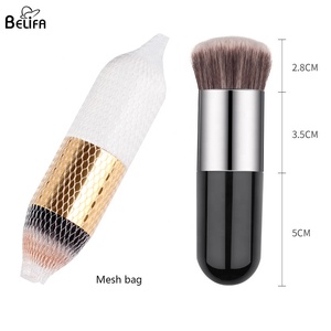 Califa — pinceaux de maquillage professionnels, brosse pour fond de teint, crème plate, produit cosmétique - Product Image 5