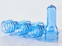 Préforme de bouteille PET personnalisée, 100 % plastique PET de qualité alimentaire, moulée par injection, gravure de logo disponible pour les bouteilles d'eau et de boissons