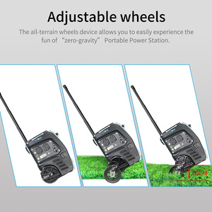 Station d'alimentation portable 3kVA 3000W, générateur solaire tout-en-un, source d'énergie solaire, batterie externe, charge électrique - Product Image 1
