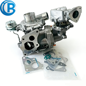 Turbocompresseur double RHF3 RHF5 8981506872 8981506883 pour ISUZU <span class=keywords><strong>D</strong></span>-<span class=keywords><strong>MAX</strong></span> TFR TFS 4JK1-TC 2.5L 120 Kw 2013 - Product Image 1