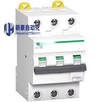 Para A9D17332 Acti9 IC60 RCBO 3P 32A Curva C Interruptor Automático en Miniatura 10A 30mA Tipo A 400V LSIG