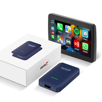 Carlinkit 4,0 Carplay inalámbrico fácil de operar y Android Auto Dongle compatible con perilla de control del volante 1 año de garantía