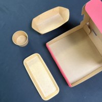 SP5222 Fournisseur de premier plan, faible MOQ, boîtes à pizza en kraft anti-graisse, logo personnalisé, qualité alimentaire, recyclées, pour la livraison à emporter