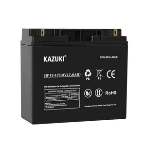 KAZUKI Alimentation directe en usine <span class=keywords><strong>Batterie</strong></span> au plomb scellée <span class=keywords><strong>12v17ah</strong></span> Stockage rechargeable <span class=keywords><strong>Batterie</strong></span> solaire à cycle profond <span class=keywords><strong>Batterie</strong></span> solaire Ups - Product Image 4