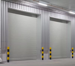 Industriale Roll Up porta a buon mercato a tapparella in <span class=keywords><strong>acciaio</strong></span> zincato tapparella personalizzato con motore - Product Image 1