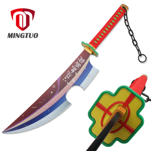 Nouveaux produits, épée, accessoires d'anime, épées en bois, motif original, épée Uzui Tengen, Kimetsu No Yaiba - Product Image 2