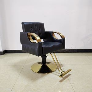 Sillón de Peluquería Giratorio Sencillo para Permanente y Tinte, Sillón de Barbero Ligero para Salón de Belleza, Sillón de Barbero Profesional - Product Image 2