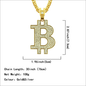 Nouveau Collier Pendentif Lettre B Artistique Simple et Innovant 2026, Style Hip-Hop, pour Hommes, Bijoux de Mode, Vente en Gros - Product Image 3