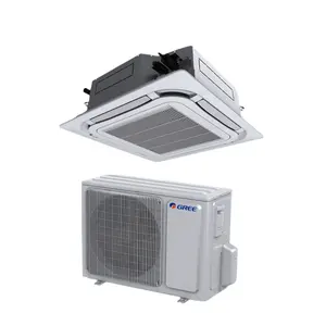 Gree-minienfriador de aire para techo, 18000, 24000, 36000, 48000, Btu, 360, redondo, Cassette, aire acondicionado Central, VRF