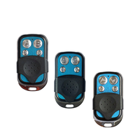 Télécommande universelle à code copiable 4 boutons, code roulant 433,92 MHz RF pour alarme de sécurité et télécommandes de volets roulants de garage