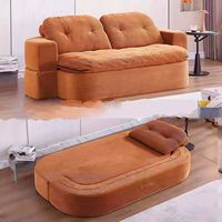 Canapé carré capitonné en velours côtelé pour salon, multifonctionnel, pour salle de sport ou villa, emballage sous vide compressé, vente en gros