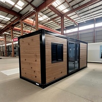 Kits de maisons conteneurs portables et démontables du fabricant - Supermarché et cuisine modulaires préfabriqués modernes, étanches et à monter soi-même