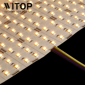 Conception carrée moderne 5050RGBCCT LED panneau lumineux Ultra-mince Agate <span class=keywords><strong>pierre</strong></span> rétro-éclairage bande arbitraire bricolage Flexible panneau de comptoir - Product Image 4