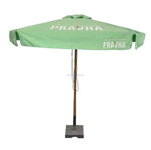 Sombrilla de Playa Plegable Promocional <span class=keywords><strong>Milo</strong></span> Industrial de 105 cm, 350 g/m², Impermeable, de Poliéster, con Inclinación de Acero Inoxidable para Exteriores y Hospitales - Product Image 4