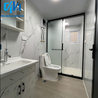 Maison modulaire préfabriquée en conteneur prête à l'emploi de luxe 20FT/40FT 2 3 4 Bedroom Capsule extensible pliable Transport gratuit