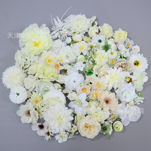 ดอกกุหลาบขาวประดิษฐ์จาก Dongchen Crafts สำหรับตกแต่งงานแต่งงานและตกแต่งบ้าน น้ำหนัก 5 กรัมต่อดอก - Product Image 4