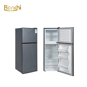 Mini réfrigérateur-congélateur électrique à double porte 90L, vente d'usine, portable, R600a, électroménager écoénergétique pour la maison et l'hôtel - Product Image 3