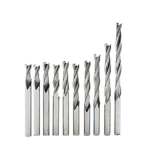 Chất lượng tốt nhất <span class=keywords><strong>CNC</strong></span> phay Cutter Carbide 2 Flute xoắn ốc End Mill gỗ cắt bit - Product Image 3